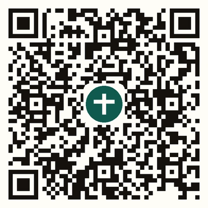 QR code opening the Harvest Hands PayPal donation page