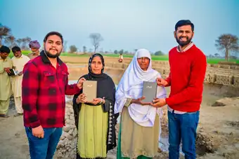 Bible distribution