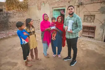 Bible distribution