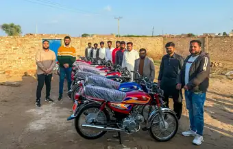 Motorbikes for pastors