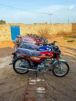 Motorbikes for pastors