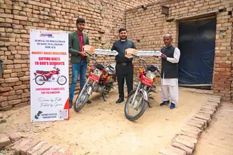 Motorbikes for pastors