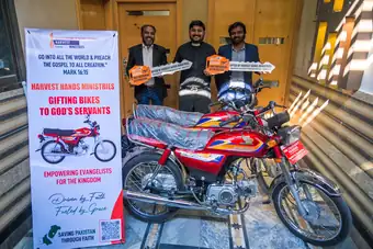 Motorbikes for pastors