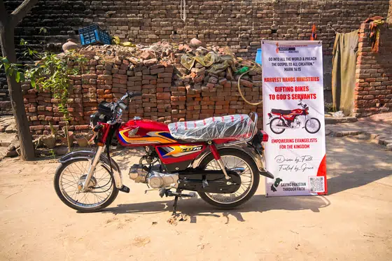 Motorbikes for Pastors