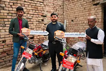 Motorbikes for pastors