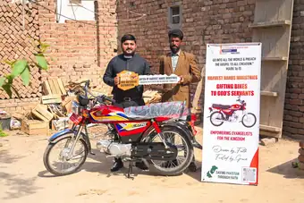 Motorbikes for pastors