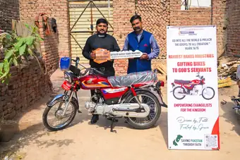 Motorbikes for pastors