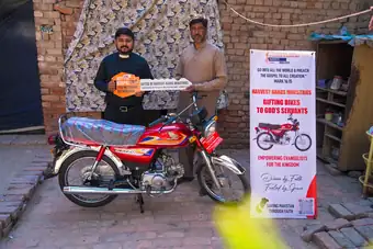 Motorbikes for pastors