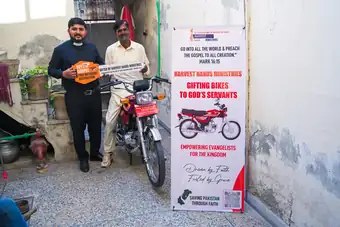 Motorbikes for pastors