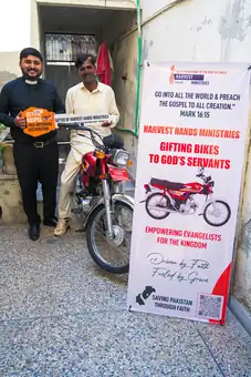 Motorbikes for pastors