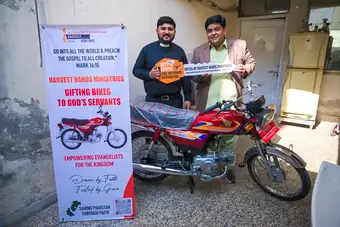 Motorbikes for pastors