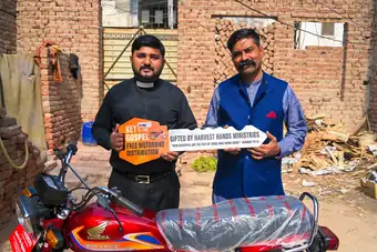 Motorbikes for pastors