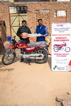 Motorbikes for pastors