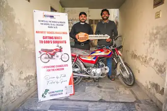 Motorbikes for pastors
