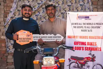 Motorbikes for pastors