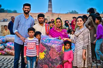 Blanket distribution
