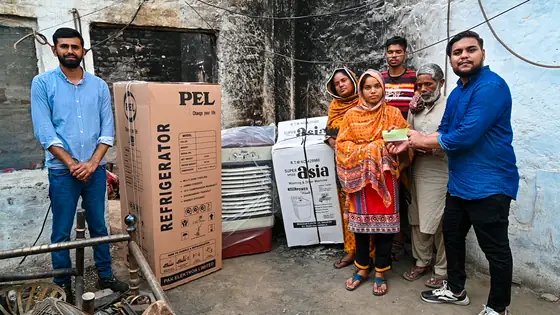 Home appliance distribution