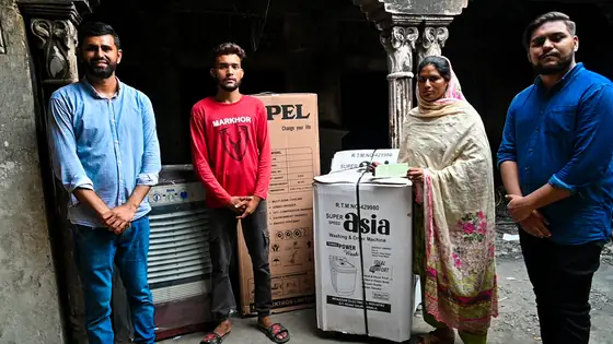 Home appliance distribution
