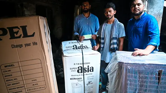 Home appliance distribution
