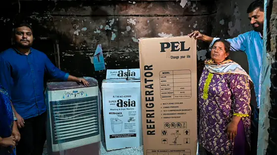 Home appliance distribution