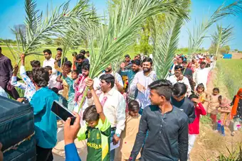 Palm Sunday celebration