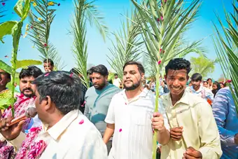Palm Sunday celebration