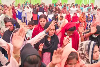 Palm Sunday celebration