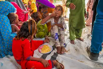 Food and ration distribution